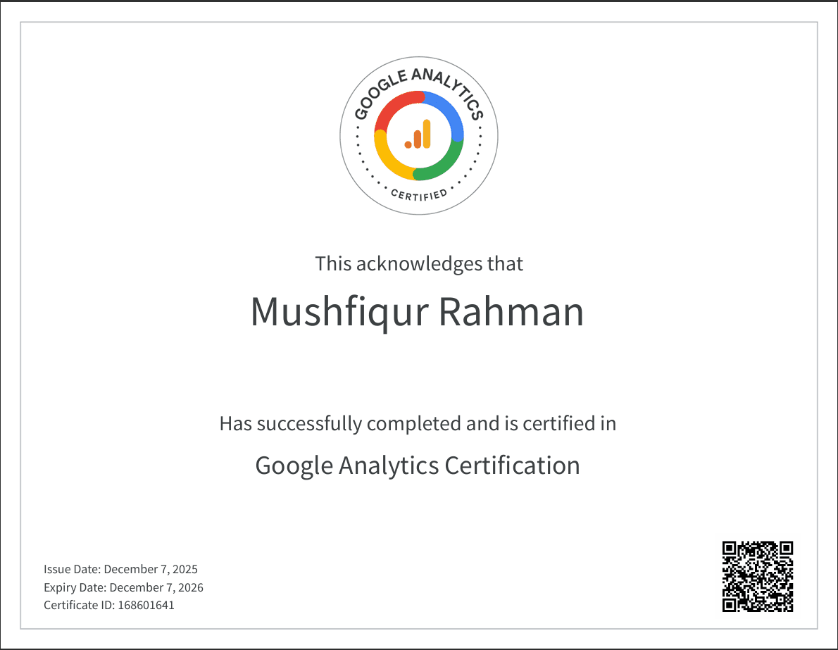 Google Analytics Expert