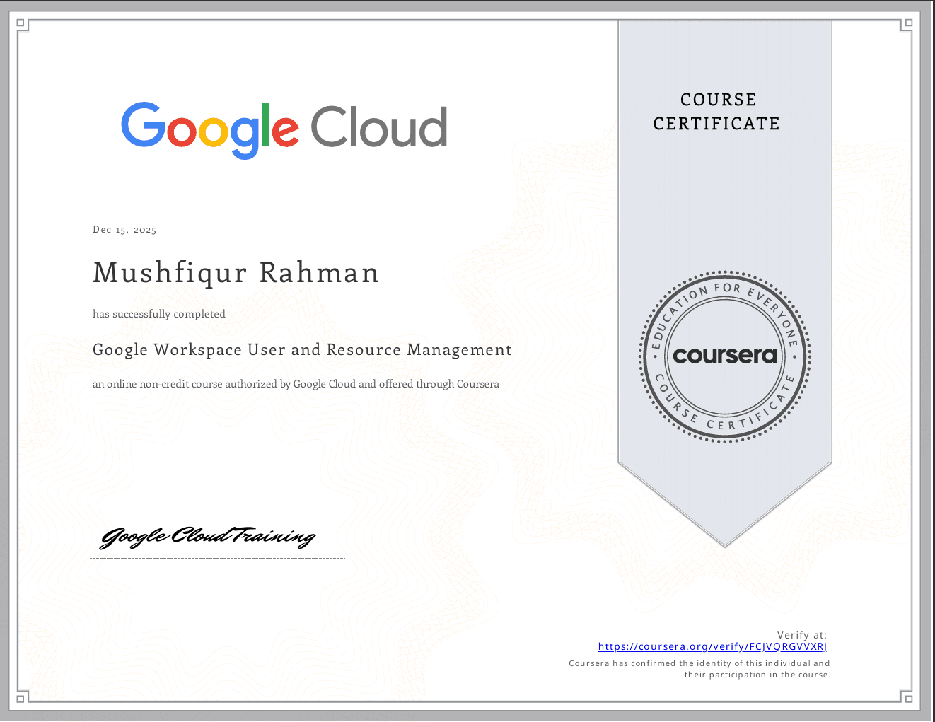 User & Resource Management